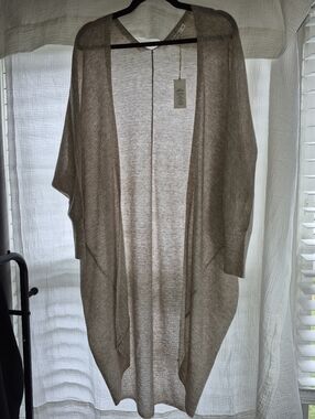 NWT Mersea Chelsea Kimono/Open Front Cardigan, OS, Wool Blend